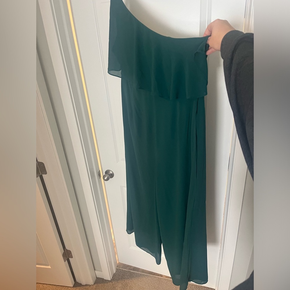 SHEIN Emerald Green Romper- 2X